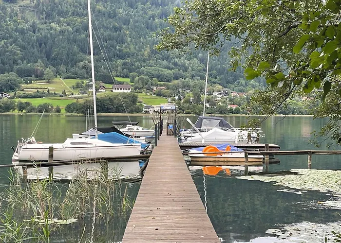 Seeappartement Luna Am Ossiachersee Mit Privatem Seezugang, Hallenbad, Skiarena Gerlitzen Apartament Bodensdorf
