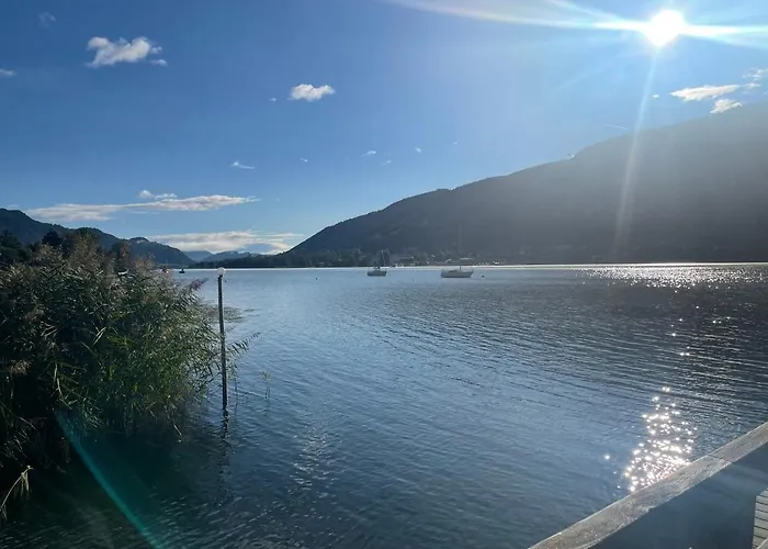 דירה Seeappartement Luna Am Ossiachersee Mit Privatem Seezugang, Hallenbad, Skiarena Gerlitzen *